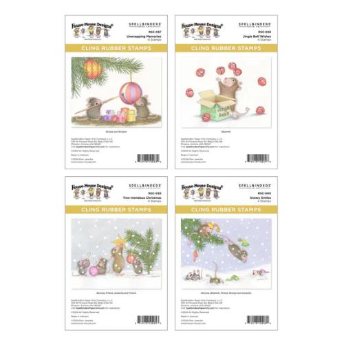 Spellbinders - House-Mouse Tree-mendous Christmas Collector Bundle - Postage as per Actual