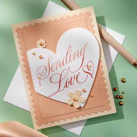 Spellbinders - Copperplate On Your Wedding Day BetterPress Bundle by Paul Antonio - Postage as per Actual