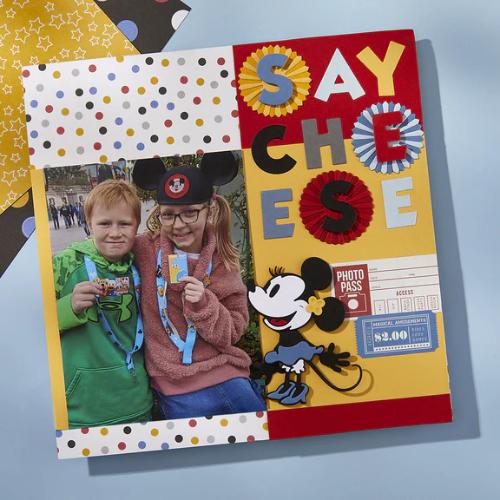 Spellbinders - Say Cheese Classic Mouse Alphabet & Numbers Bundle from the Say Cheese Classic Mouse Collection