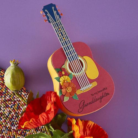 Spellbinders - Majestic Guitar Box Creator Bundle from the Bibi's Musical Notes Collection by Bibi Cameron - Postage as per Actual