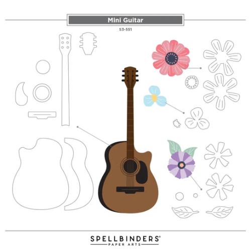 Spellbinders - Small Instruments Bundle from the Bibi's Musical Notes Collection by Bibi Cameron - Postage as per Actual