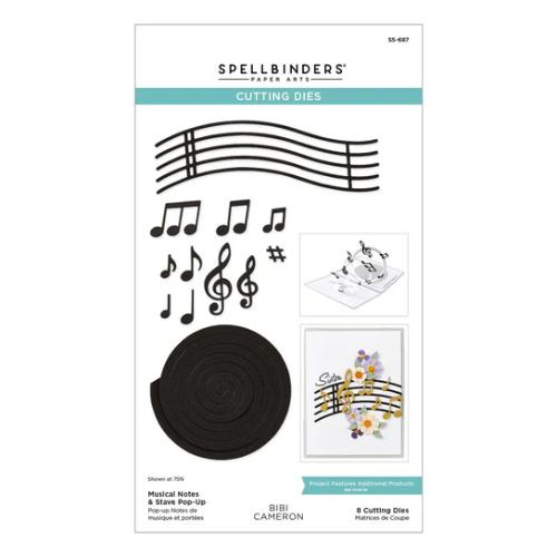Spellbinders - Small Instruments Bundle from the Bibi's Musical Notes Collection by Bibi Cameron - Postage as per Actual