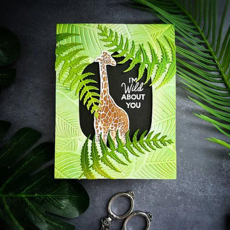 Spellbinders - Wild About You Stamp & Die Bundle by Simon Hurley