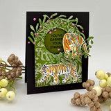 Spellbinders - Wild About You Stamp & Die Bundle by Simon Hurley
