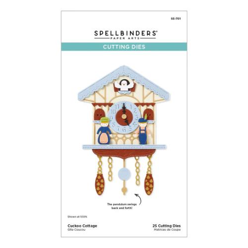 Spellbinders - Cuckoo Cottage Die Bundle from the Cuckoo Cottage Collection - Postage as per Actual