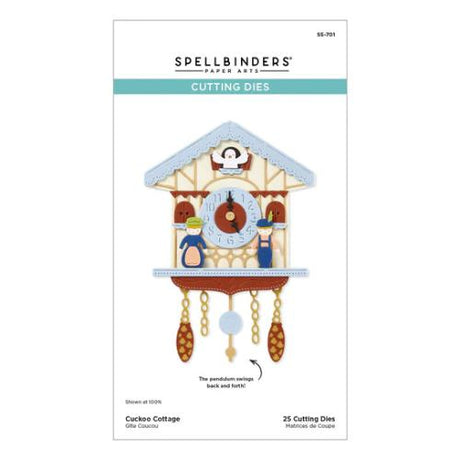 Spellbinders - Cuckoo Cottage Die Bundle from the Cuckoo Cottage Collection - Postage as per Actual