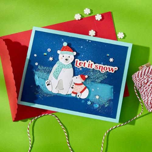 Spellbinders - North Pole Friends Die Bundle from the North Pole Friends Collection by Simon Hurley - Postage as per Actual