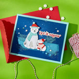Spellbinders - North Pole Friends Die Bundle from the North Pole Friends Collection by Simon Hurley - Postage as per Actual