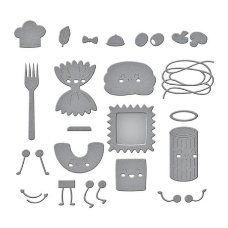 Spellbinders - Buon Appetito Want It All! Bundle - Postage as per actual