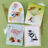 Spellbinders - Happier Hour Die Bundle - Postage as per actual