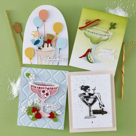Spellbinders - Happier Hour Die Bundle - Postage as per actual