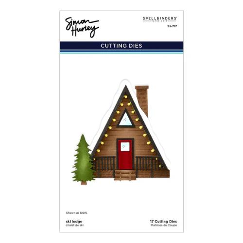 Spellbinders - Ski-son's Greetings Dies and 3D Folder Bundle by Simon Hurley - Postage as per Actual