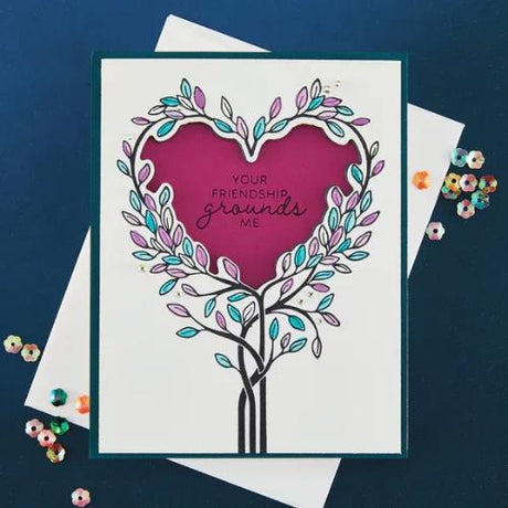 Spellbinders - Flourish & Vine Press Plate & Die Set