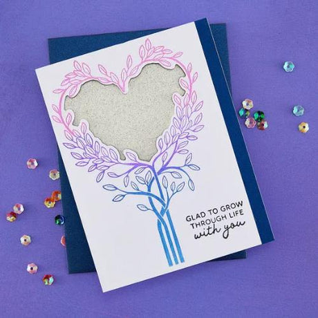 Spellbinders - Flourish & Vine Press Plate & Die Set