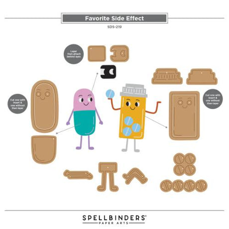 Spellbinders - This is Life Complete Collection Stamp & Die Bundle - Postage as per Actual