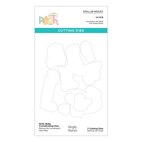 Spellbinders - Hello Baby Stamp & Die Bundle with Simple Stories