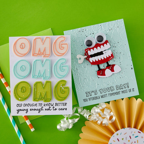 Spellbinders Aged to Perfection Dies and Stamp Bundle- Postage as per Actual