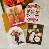 Spellbinders - Regal Reflections Dies, 3D Folder and Stamp Bundle - Postage as per Actual