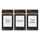 Spellbinders - Upright Italic Everyday Sentiments