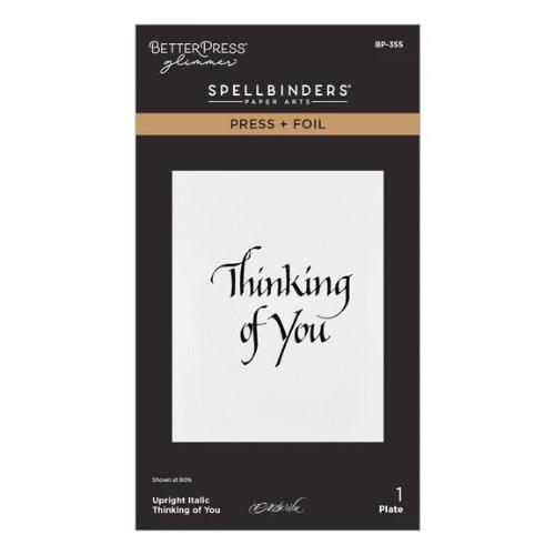Spellbinders - Upright Italic Everyday Sentiments