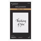 Spellbinders - Upright Italic Everyday Sentiments