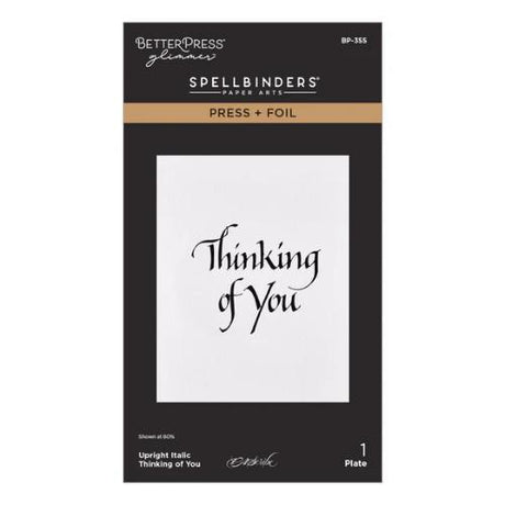 Spellbinders - Upright Italic Everyday Sentiments