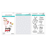 Spellbinders - Merry Mugs and Kisses Die, Stamp & Stencil Bundle - Postage as per Actual