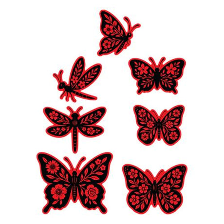 Spellbinders - Blooming Butterflies Bundle - Postage as per Actual