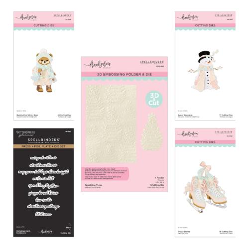 Spellbinders - Christmas Blush I Want It All! Bundle by Frank Garcia - Postage as per Actual
