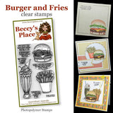 Beccy‚Äôs Place - Burger and Fries Stamp Set