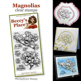 Beccy‚Äôs Place - Magnolias Stamp Set