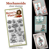 Beccy‚Äôs Place - Mechanoids Stamp Set