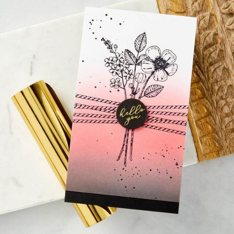 Spellbinders - Sealed Cord & Faux Seal Sentiments Press Plate & Die Set