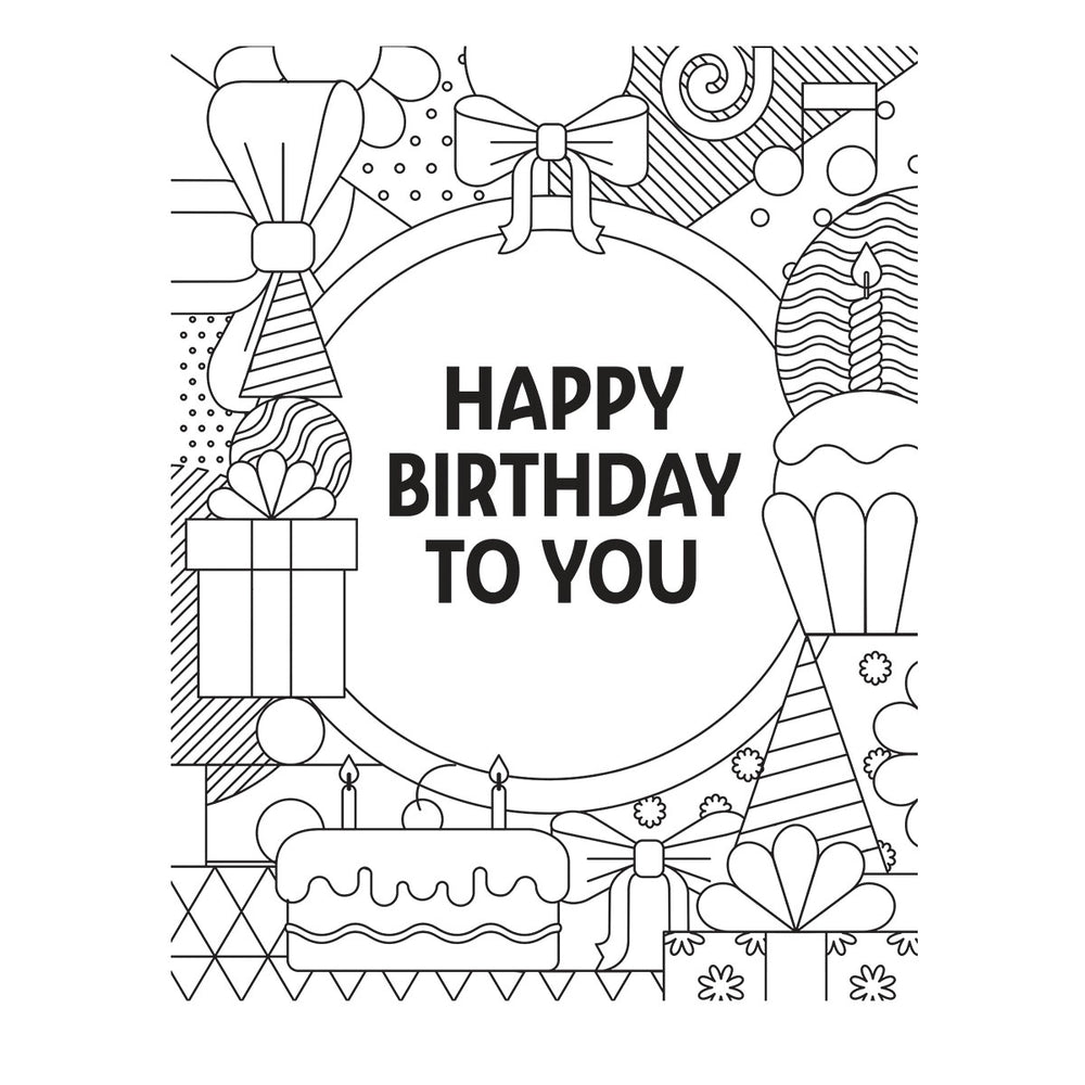 Spellbinders - Birthday Bash Press Plates