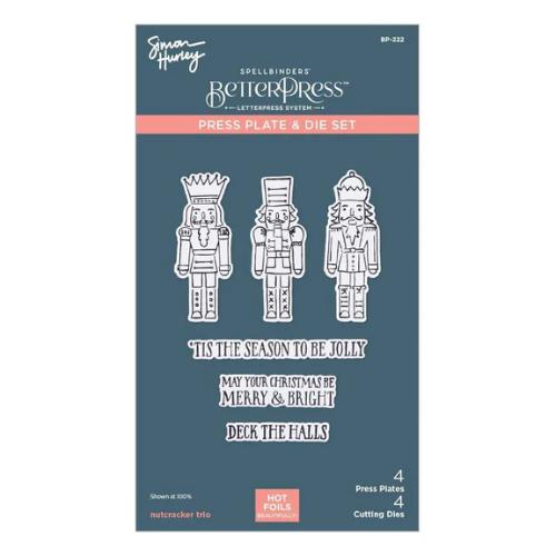 Spellbinders - Nutcracker Trio Press Plate & Die