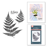 Spellbinders - Lush Ferns BetterPress Plate from the Field Notes Collection