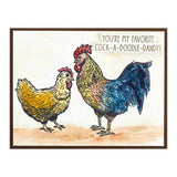 Spellbinders - Feathered Friends BetterPress Plate & Die Set from the Justine's Farm Collection by Justine Dvorak