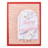 Spellbinders - Copperplate Happy Birthday and Everything BetterPress Plate & Die Set from the Copperplate Happy Everything Sentiments Collection by Paul Antonio