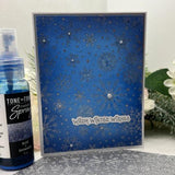 Spellbinders - Merry Messages Plate & Die Set from the Wonderland Collection