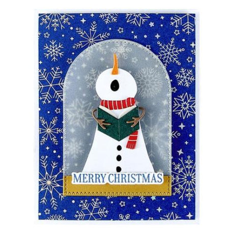 Spellbinders - Snowfall Shimmer BetterPress Plate from the Wonderland Collection