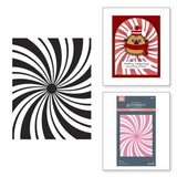 Spellbinders - Peppermint Twist BetterPress Plate from the Merry Mischief Collection