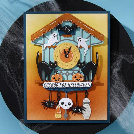 Spellbinders - Cuckoo Cottage Sentiments BetterPress Plate & Die Set from the Cuckoo Cottage Collection