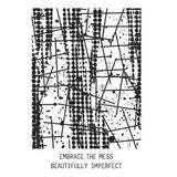 Spellbinders - Grungy Background Press Plates from the Beautifully Imperfect Collection