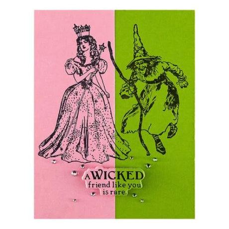 Spellbinders - Dorothy & the Witches BetterPress Plate & Die Set from the Wonder of Oz Collection by Graphic 45