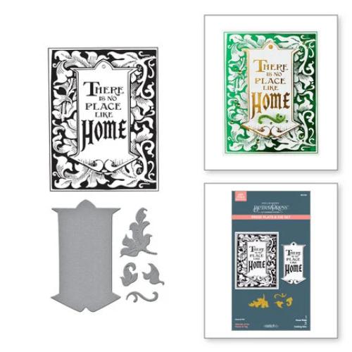 Spellbinders - Wonder of Oz Frame & Tag BetterPress Plate & Die Set from the Wonder of Oz Collection by Graphic 45