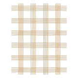 Hero Arts Oh What Fun Sketched Plaid Press + Foil Plate