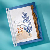 Spellbinders - Flourishing BetterPress Plates from the Modern Botanicals Collection by Dina Wakley