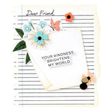 Spellbinders - Take Note Registration Press Plates from the Take Note Collection