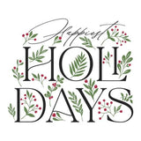 Spellbinders - Happiest Holidays Registration Press Plate Set from the City Holiday Collection by Yana Smakula
