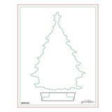Spellbinders - Twinkle Bright Tree Registration BetterPress Plates from the Wonderland Collection